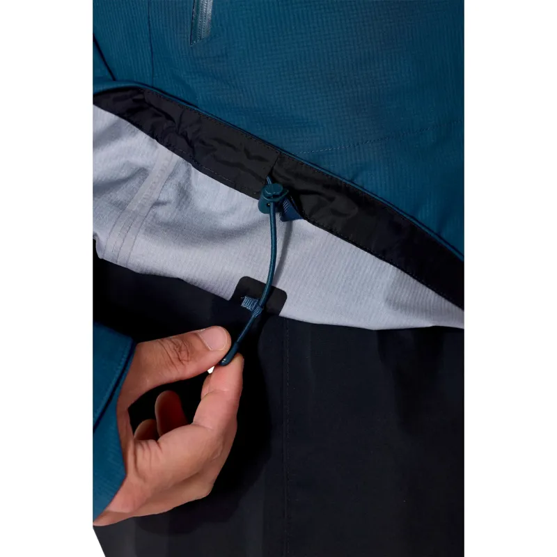 Rab Firewall Light Men's Waterproof Jacket in Black-6