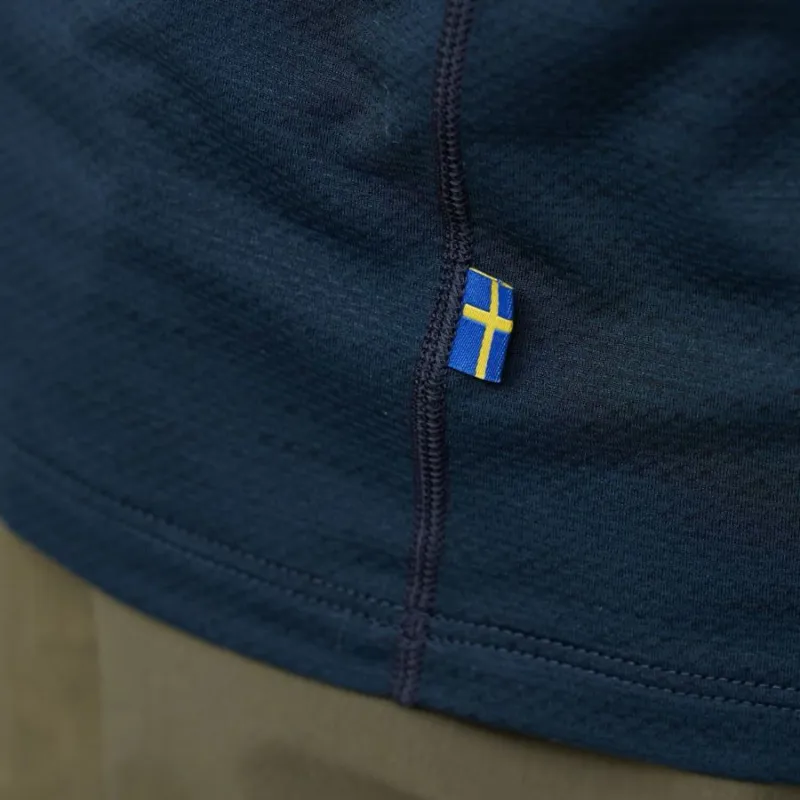 Fjallraven Abisko Lite SS Shirt in Dark Navy-6