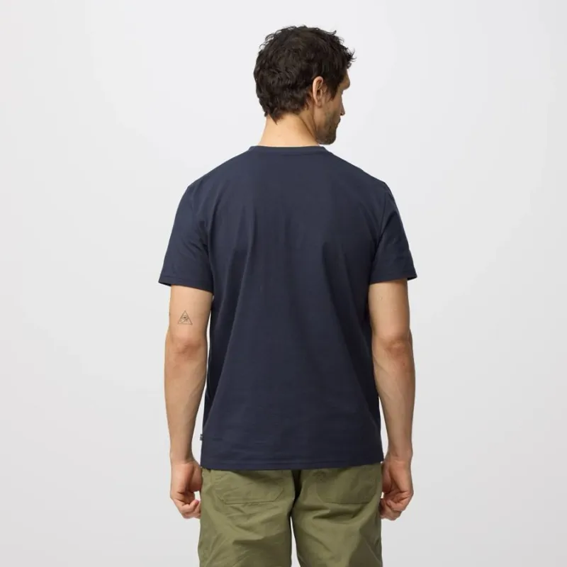 Fjallraven Archive Logo Men's T-Shirt in Dark Navy-3