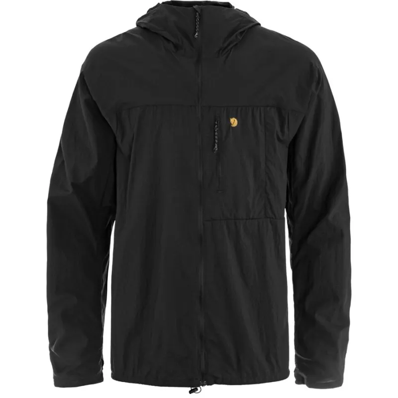 Fjallraven Bergtagen Windshell Men's Jacket in Black