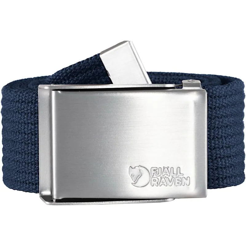 Fjallraven Canvas Belt in Dark Navy