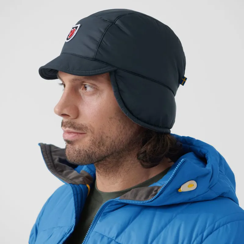 Fjallraven Expedition Padded Cap in UN Blue-2