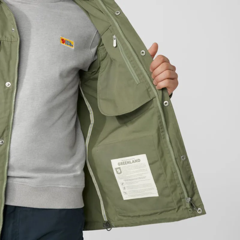 Fjallraven Greenland Men's Jacket in Green-11