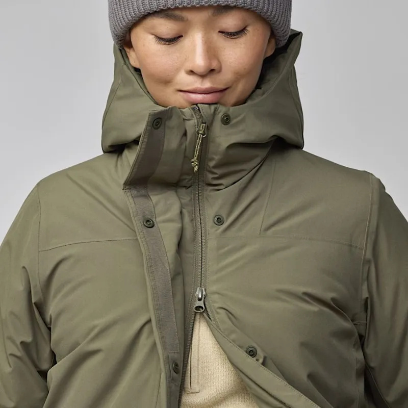 Fjallraven HC Hydratic Padded Parka Women's in Black-10