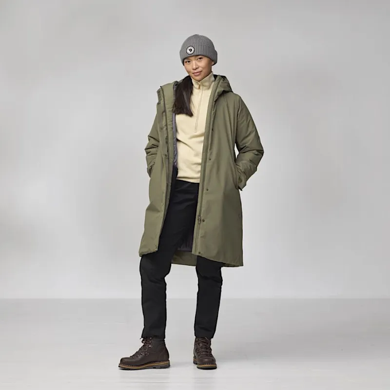 Fjallraven HC Hydratic Padded Parka Women's in Black-6