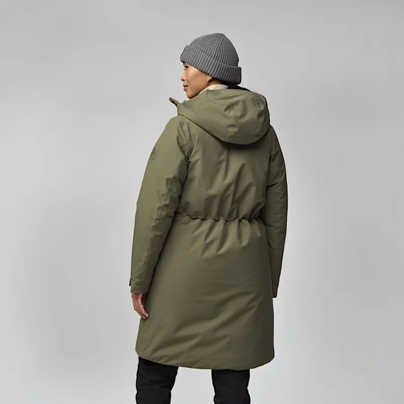 Fjallraven HC Hydratic Padded Parka Women's in Black-5