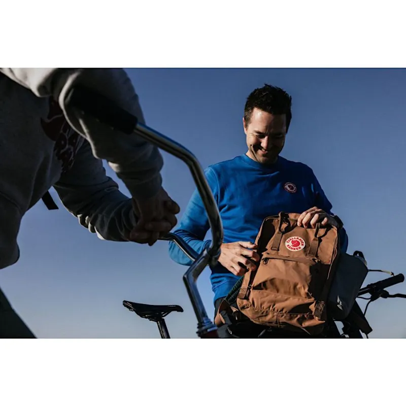 Fjallraven Kanken Backpack in Fossil-10