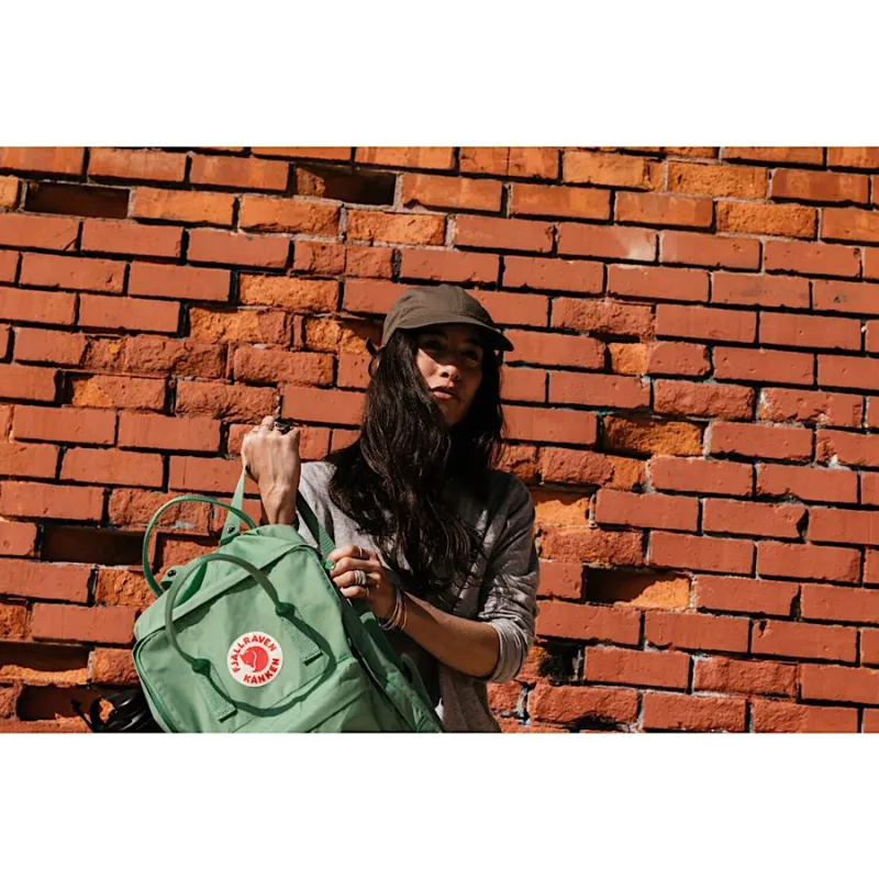 Fjallraven Kanken Backpack in Green-9