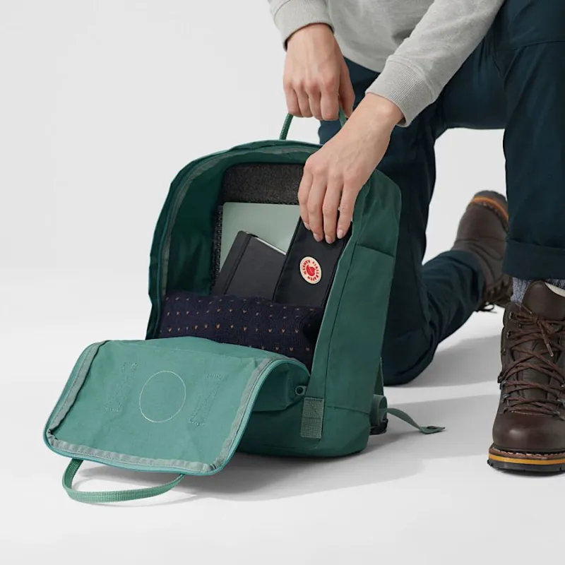 Fjallraven Kanken Backpack in Navy-10