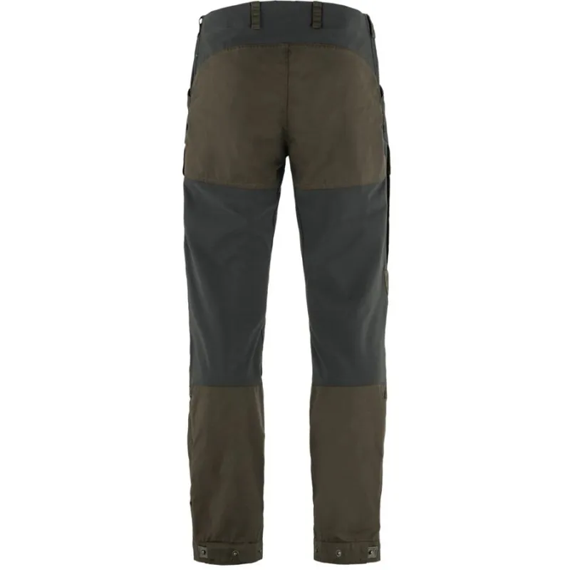 Fjallraven Keb Men's Trousers in Dark Olive/Dark Grey-1