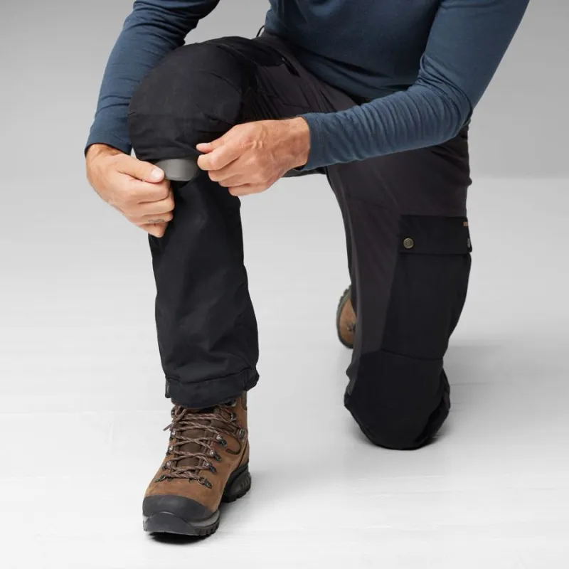 Fjallraven Keb Men's Trousers in Dark Olive/Dark Grey-10