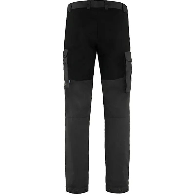 Fjallraven Mens Vidda Pro Trousers Regular Leg in Dark Grey/Black-1