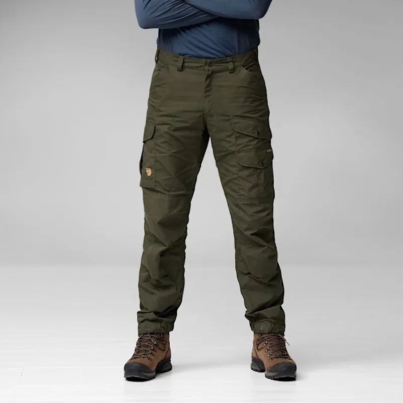 Fjallraven Mens Vidda Pro Trousers Regular Leg in Deep Forest-1