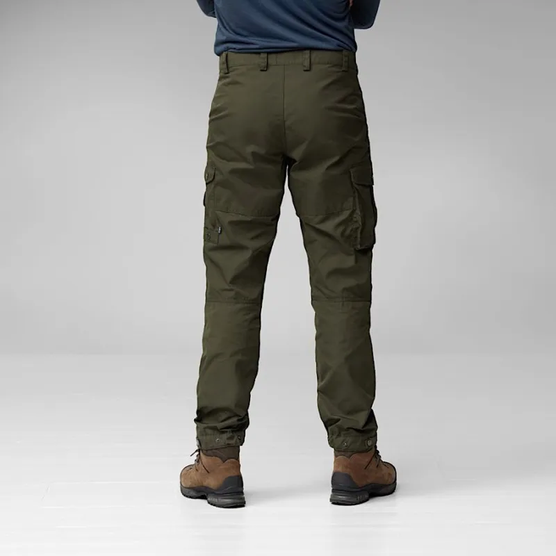 Fjallraven Mens Vidda Pro Trousers Regular Leg in Deep Forest-2