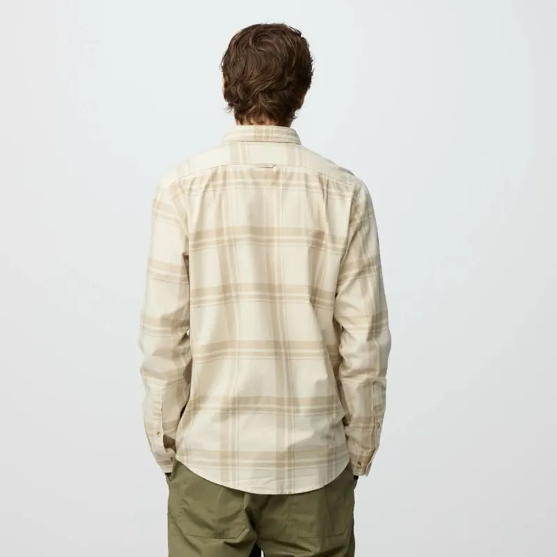 Fjallraven Ovik Lite Men's Flannel Shirt in Dark Navy-3