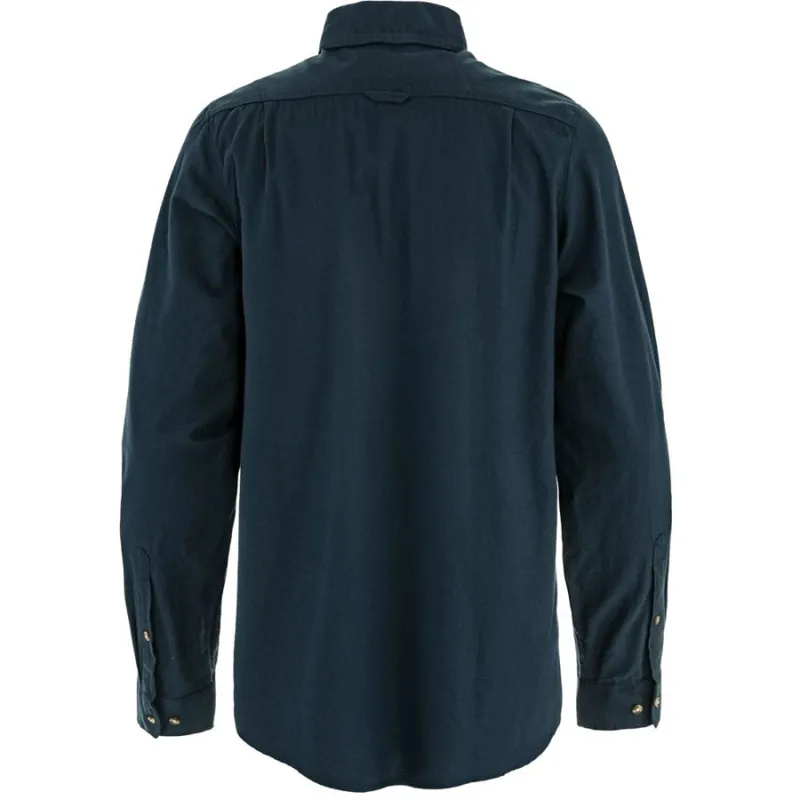 Fjallraven Ovik Lite Men's Flannel Shirt in Dark Navy-1