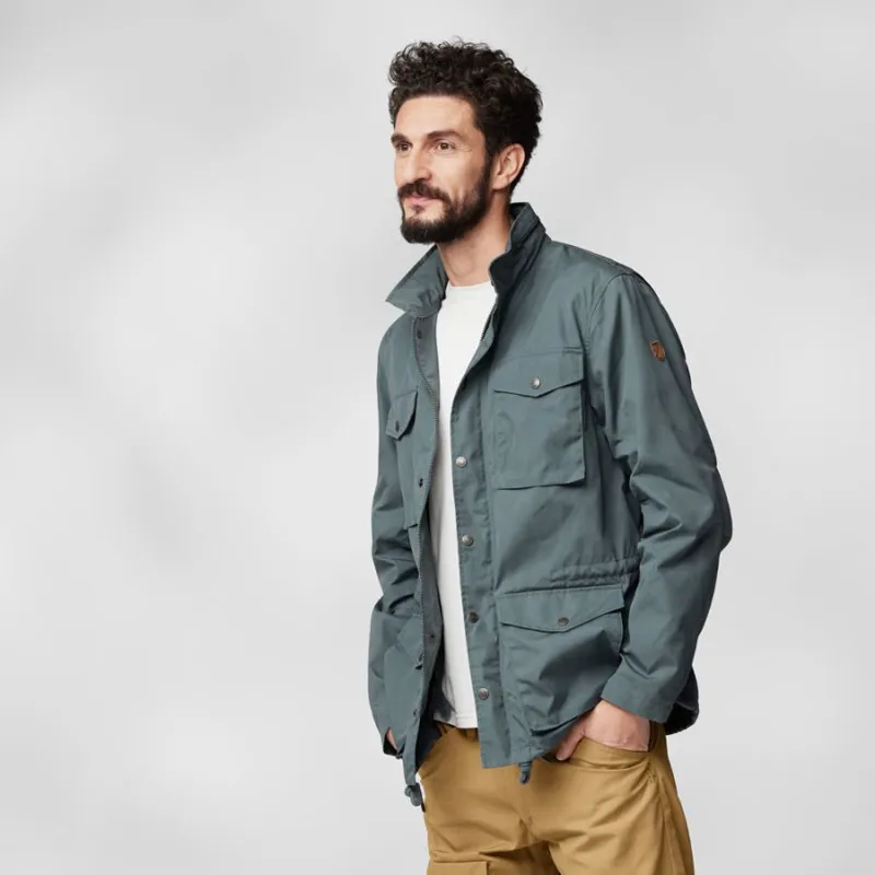 Fjallraven Raven Men's Jacket in Dusk-2