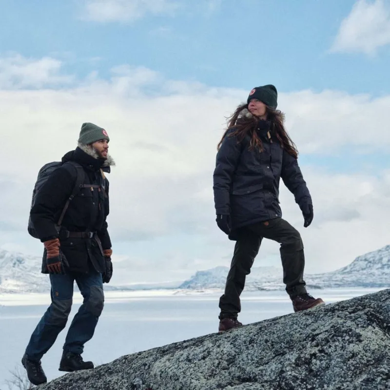 Fjallraven Singi Down Jacket Men's in Black-12