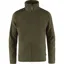 Fjallraven Sten Men's Fleece Jacket in Dark Olive