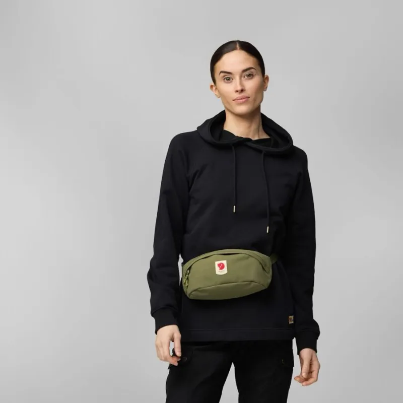 Fjallraven Ulvo Hip Pack Medium in Black-8