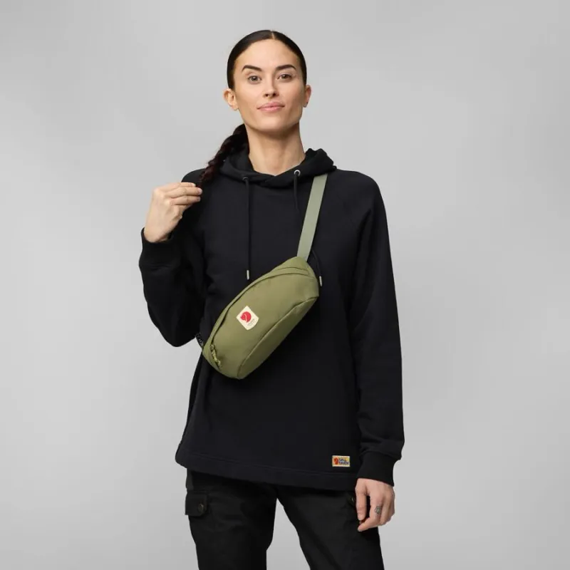 Fjallraven Ulvo Hip Pack Medium in Black-4