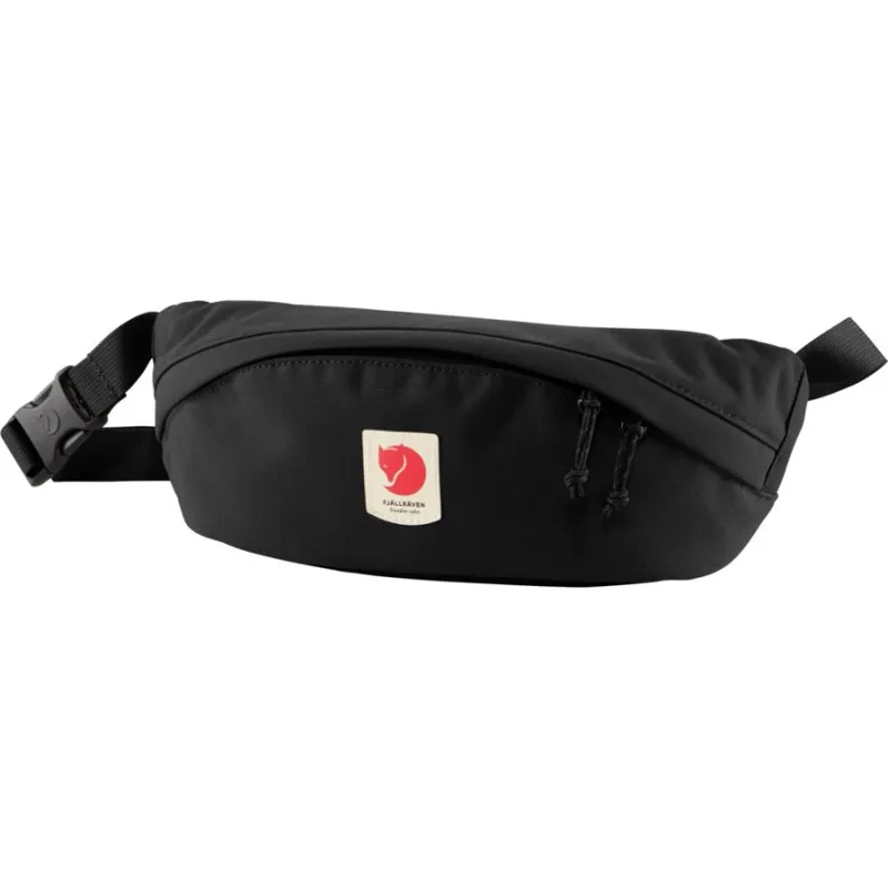 Fjallraven Ulvo Hip Pack Medium in Black