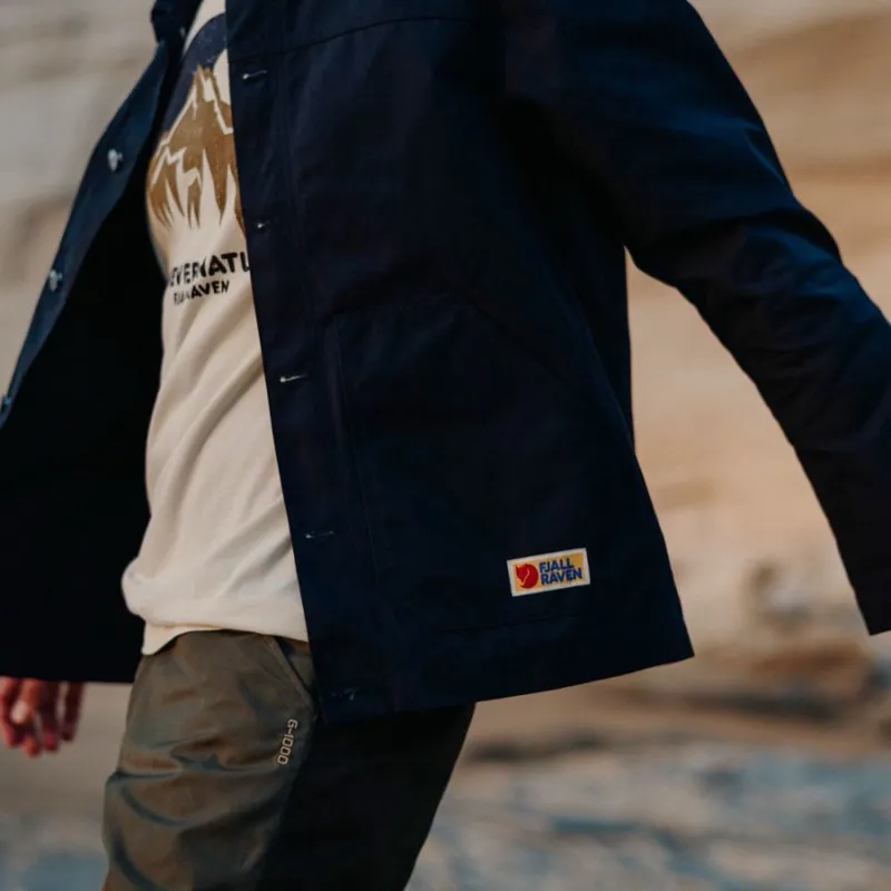 Fjallraven Vardag Men's Jacket in Dark Navy-2