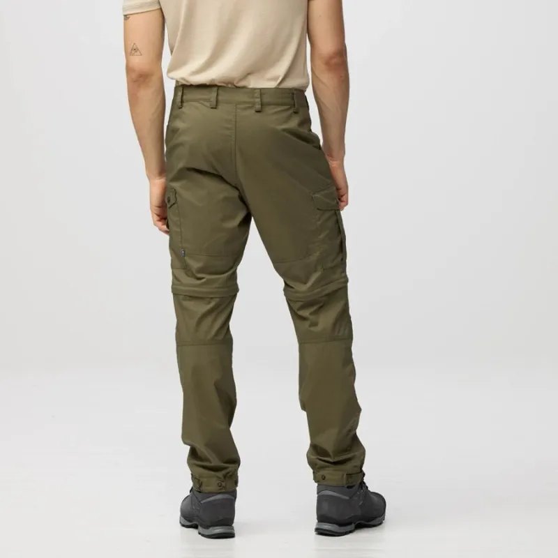 Fjallraven Vidda Pro Lite Zip-Off Trousers Men's in Laurel Green-4