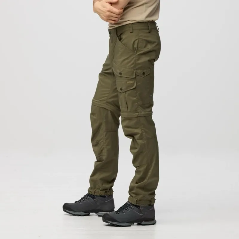 Fjallraven Vidda Pro Lite Zip-Off Trousers Men's in Laurel Green-5