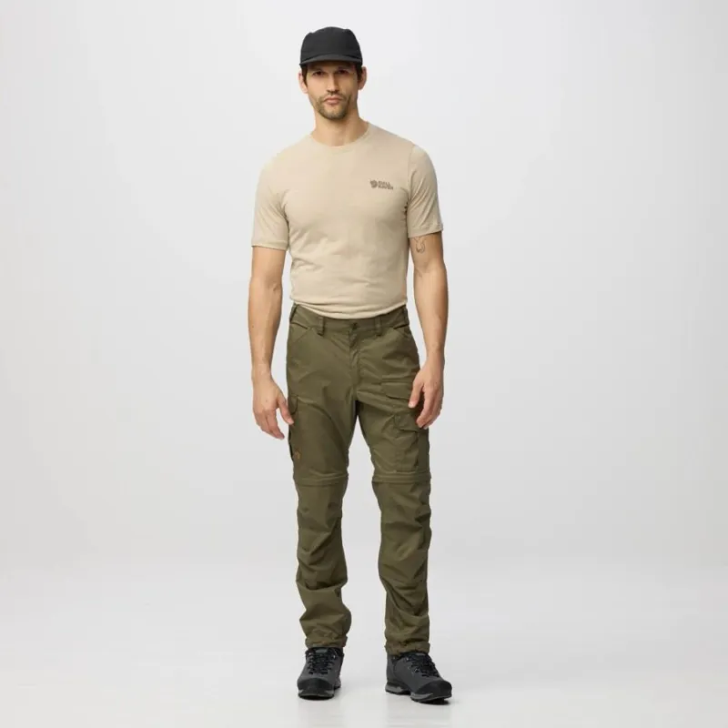 Fjallraven Vidda Pro Lite Zip-Off Trousers Men's in Laurel Green-3