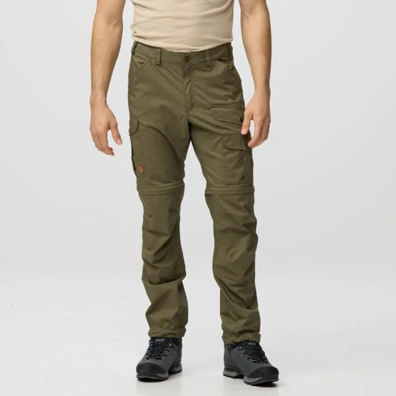 Fjallraven Vidda Pro Lite Zip-Off Trousers Men's in Laurel Green-2