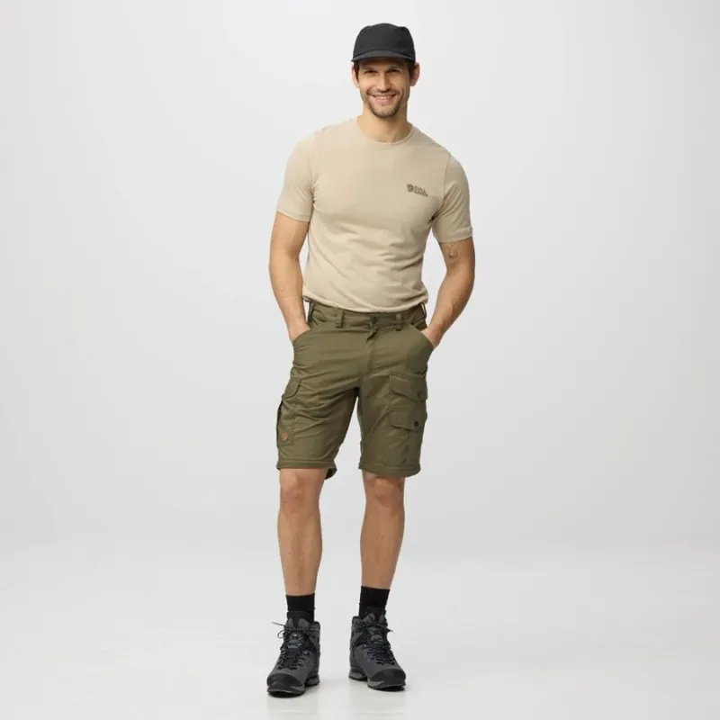 Fjallraven Vidda Pro Lite Zip-Off Trousers Men's in Laurel Green-7