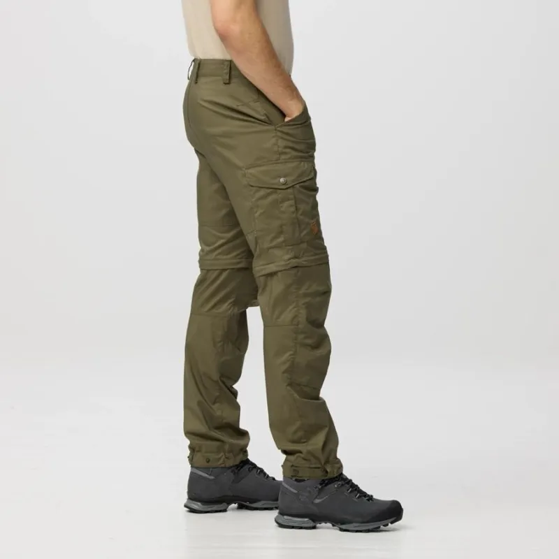 Fjallraven Vidda Pro Lite Zip-Off Trousers Men's in Laurel Green-6