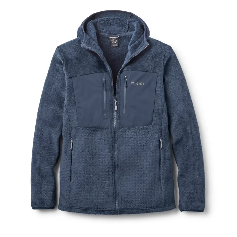 Rab Men's Granitic Fleece Hoody in Galaxy Blue