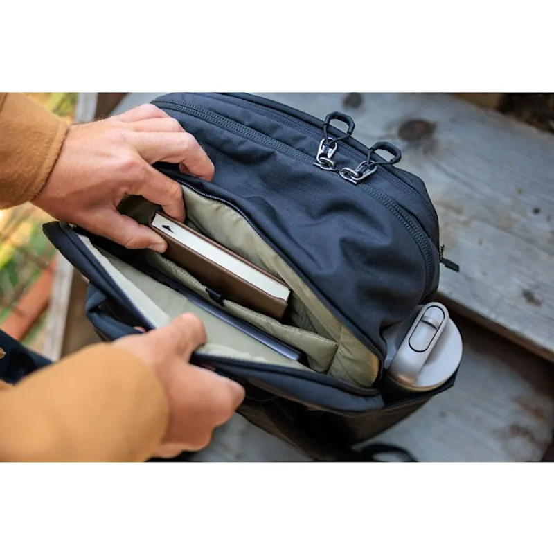 Gregory Border Carry On 40 in Black Lichen-3