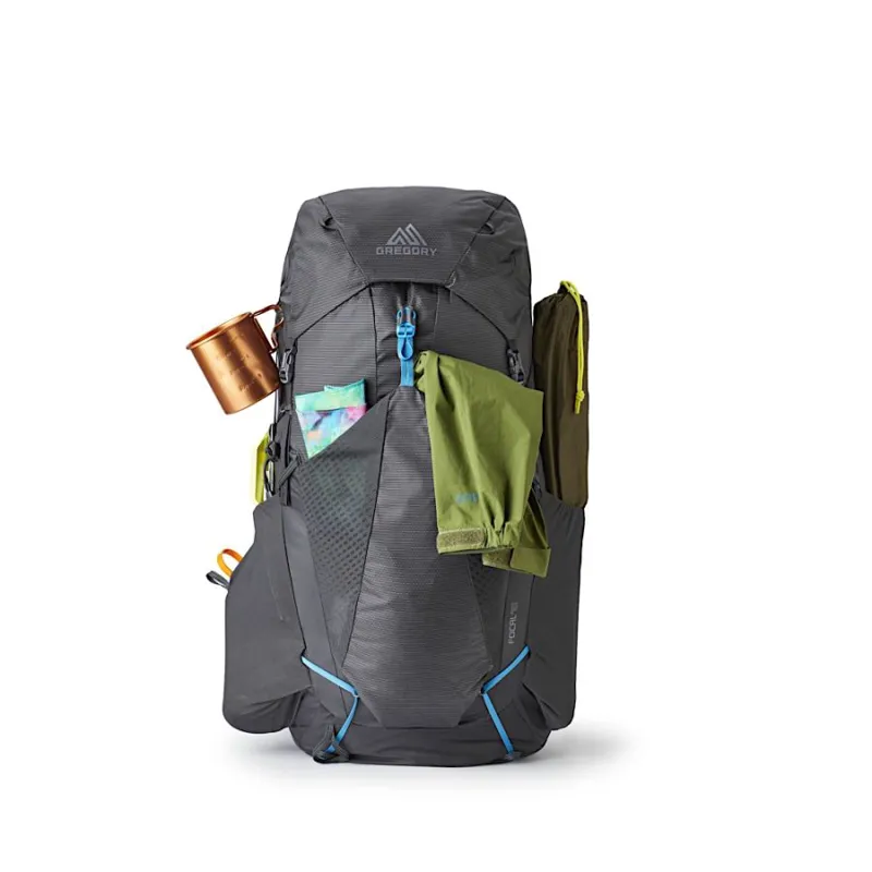 Gregory Focal 48 Backpack 48L in Ozone Black-2