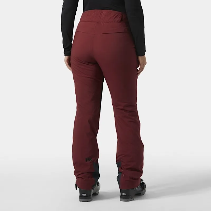 Helly Hansen Legendary Insulated Women's Ski Pants in Mars Red-3