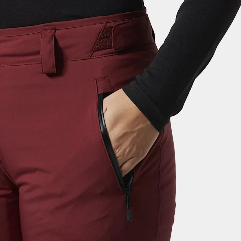 Helly Hansen Legendary Insulated Women's Ski Pants in Mars Red-5