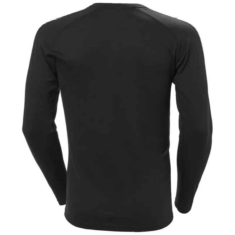 Helly Hansen LIFA ACTIVE Stripe Men's Crew Base Layer in Black-1
