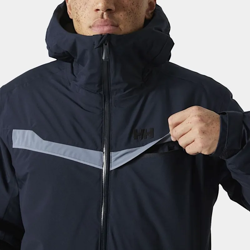 Helly Hansen Panorama 2.0 Men's Insulated Ski Jacket in Navy-5