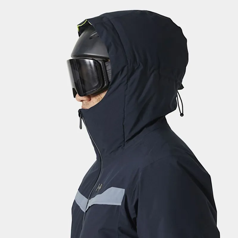 Helly Hansen Panorama 2.0 Men's Insulated Ski Jacket in Navy-4
