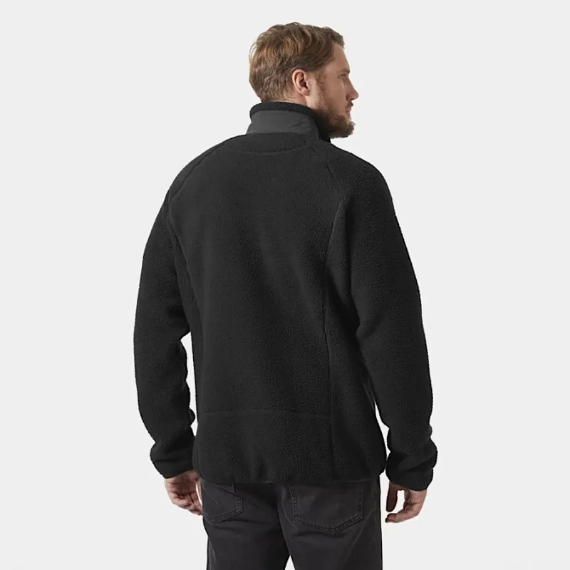 Helly Hansen Panorama Pile Fleece Block Jacket Men's in Black-3