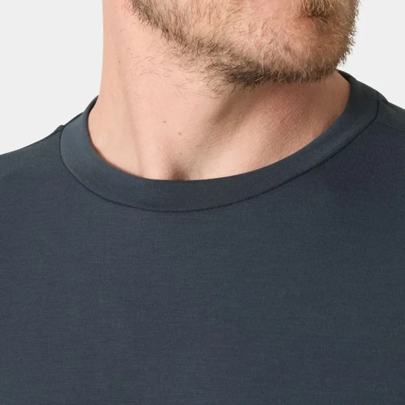 Helly Hansen Skog Graphic Men's Long Sleeve Tee in Alpine Frost-4