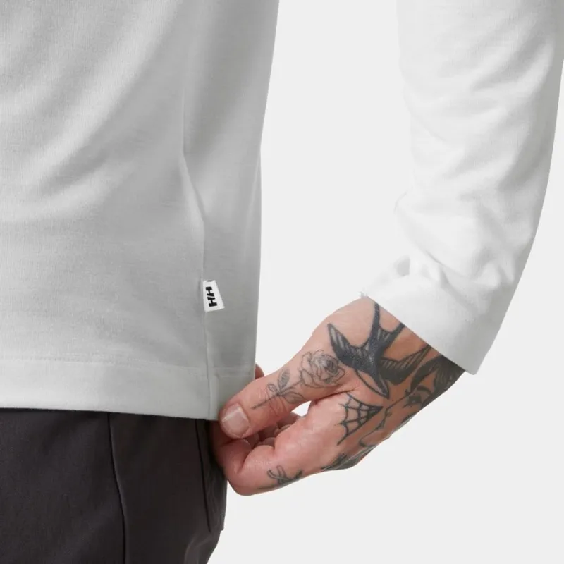 Helly Hansen Skog Graphic Men's Long Sleeve Tee in White-3