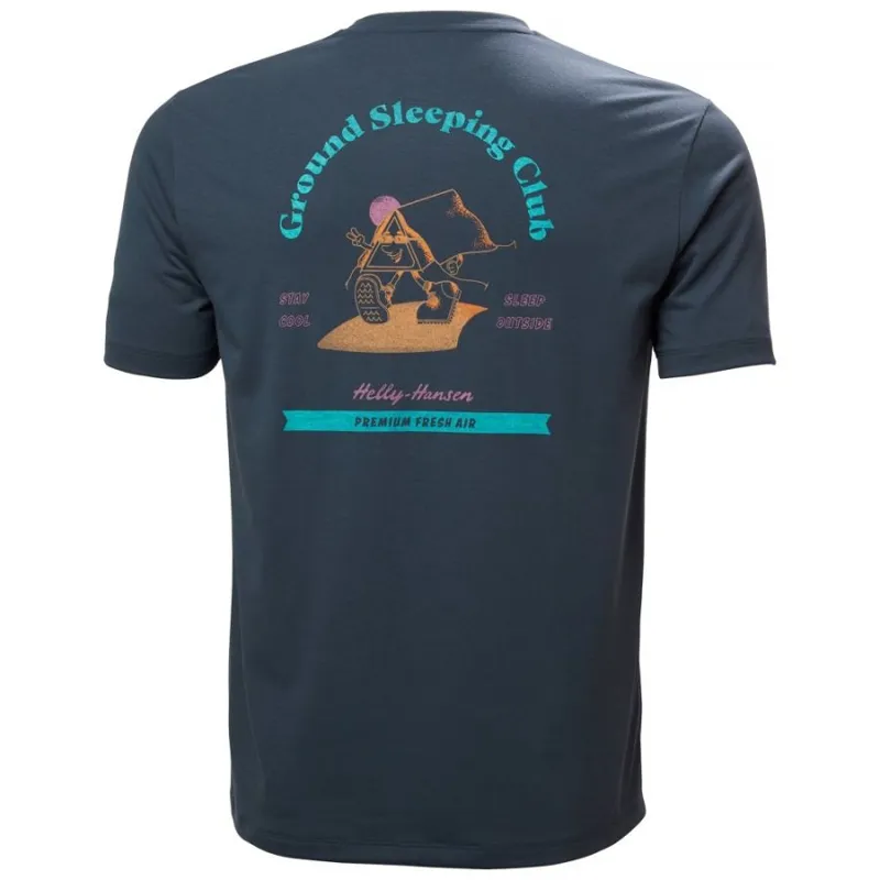 Helly Hansen Skog Graphic Men's T-Shirt in Alpine Frost
