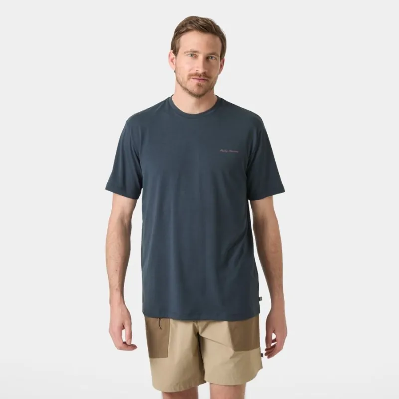 Helly Hansen Skog Graphic Men's T-Shirt in Alpine Frost-2