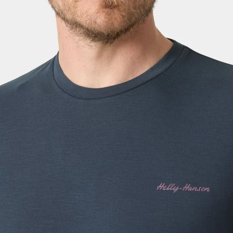 Helly Hansen Skog Graphic Men's T-Shirt in Alpine Frost-4