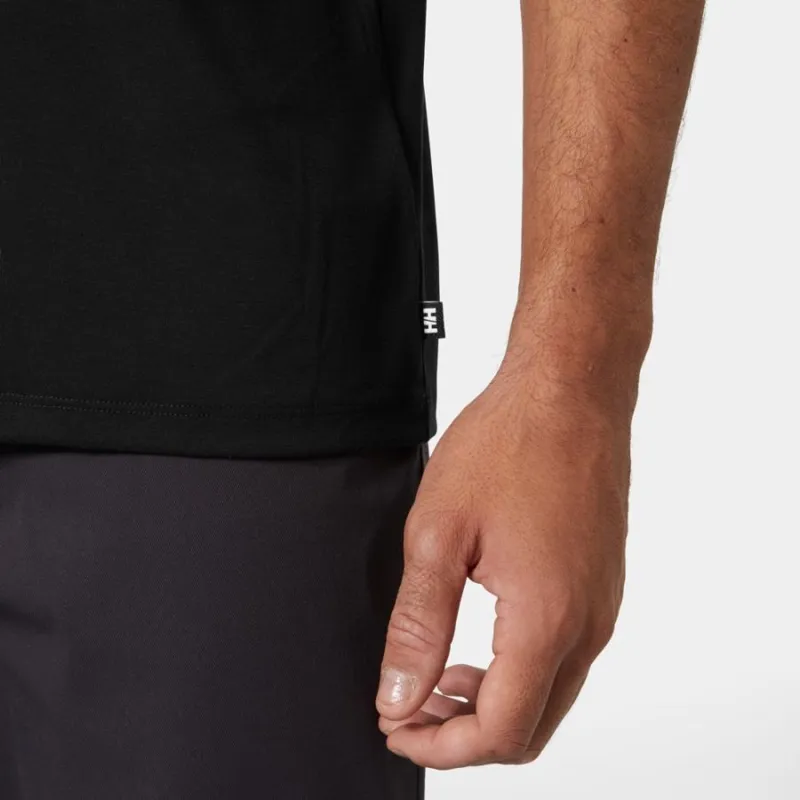 Helly Hansen Skog Graphic Men's T-Shirt in Black-5