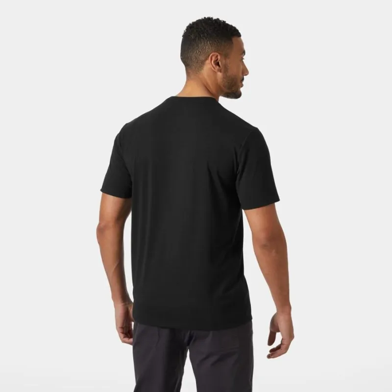 Helly Hansen Skog Graphic Men's T-Shirt in Black-3