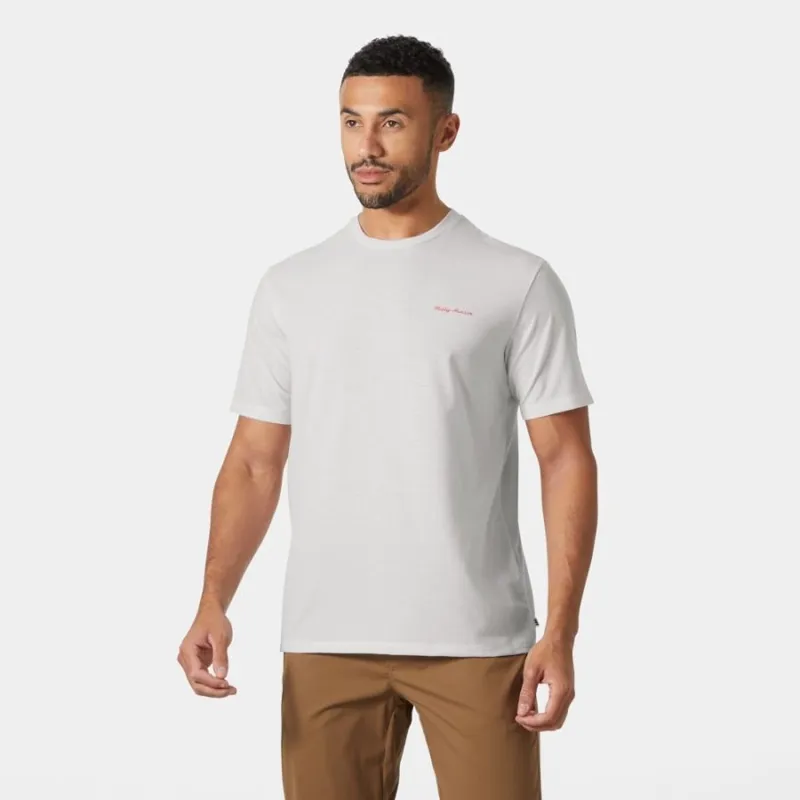 Helly Hansen Skog Graphic Men's T-Shirt in White-2